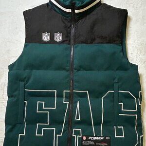 Philadelphia Eagles Puffer Vest by Off Season and Kristin Juszczyk